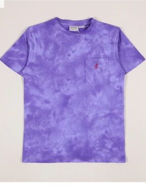 Gramicci One Point T-Shirt Tie Dye Purple , Small